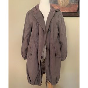 Juicy Couture Grey Rain Jacket